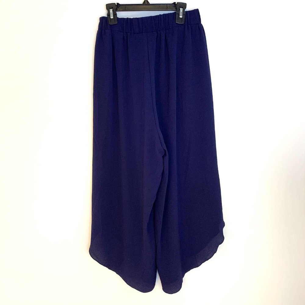 Elsie & Zoey NWT SZ S/M Navy Tulip women’s pants - Picture 4 of 7